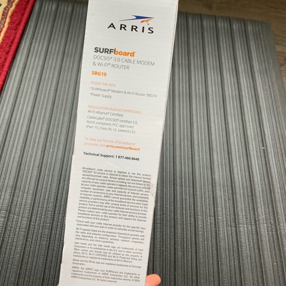 Arris surfboard modem router - Picture 5 of 12